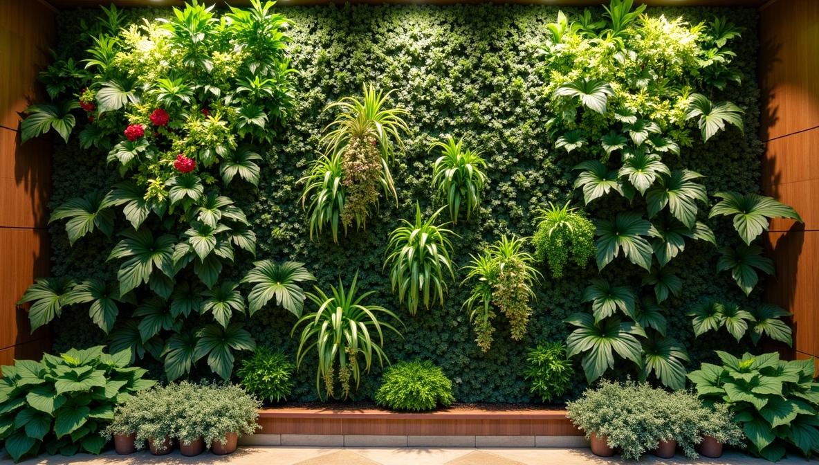 Design team working on vertical garden concepts