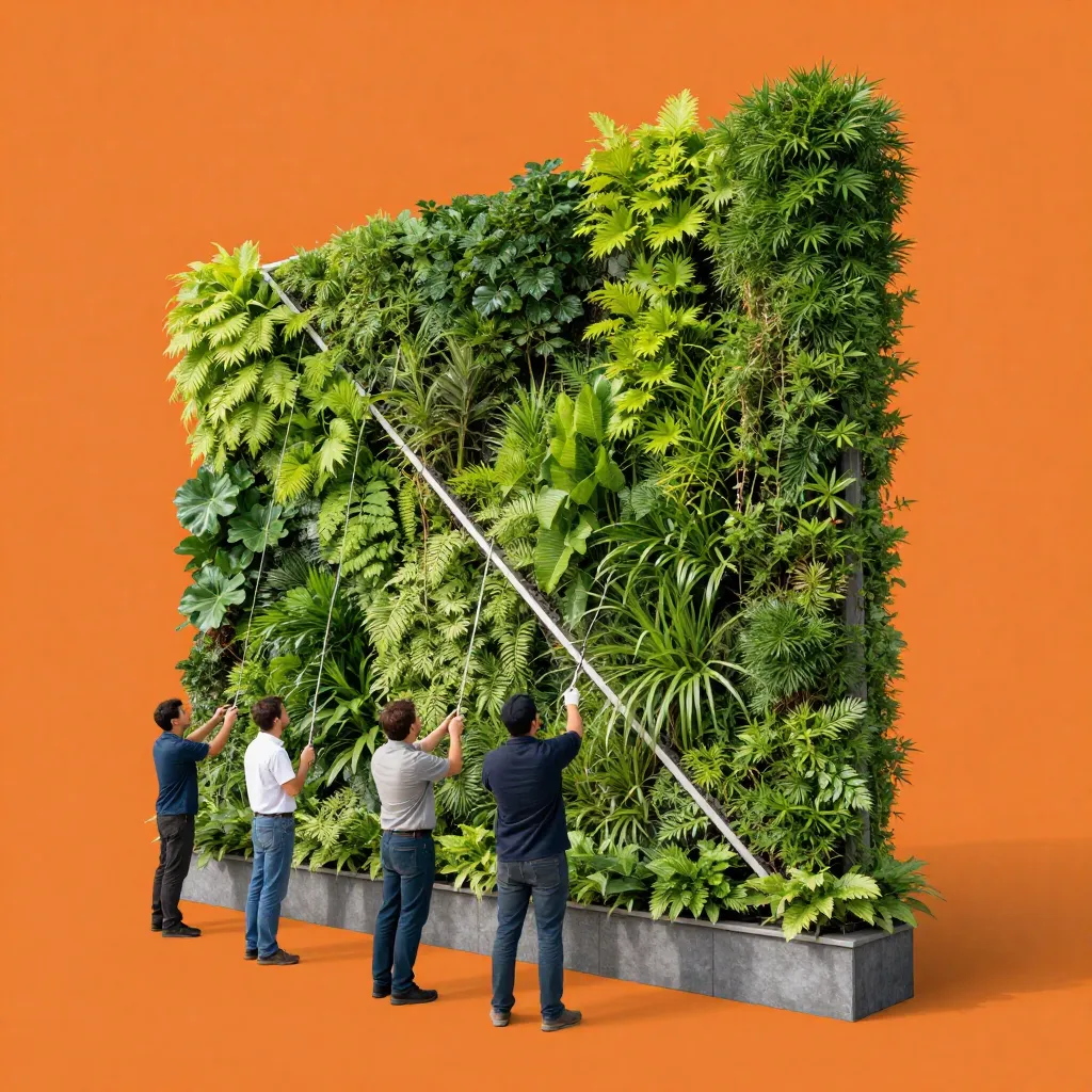 Expert vertical garden design team
